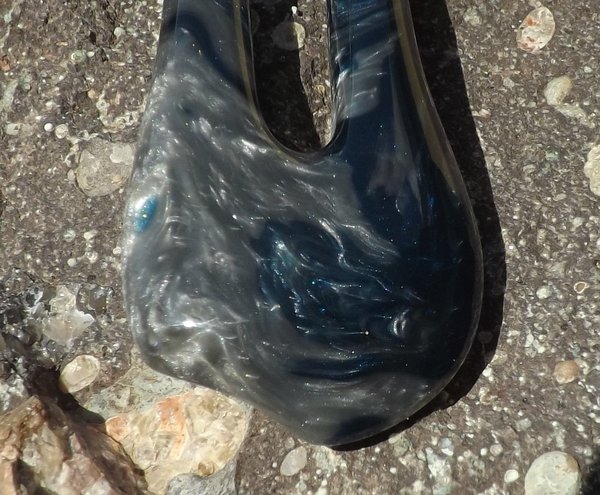 Haarforke "Blue Steel", 14cm