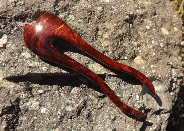 Haarforke "Red Russed", 12cm