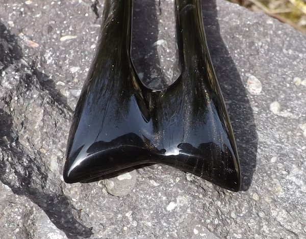Haarforke "Black Olive" 13,5cm