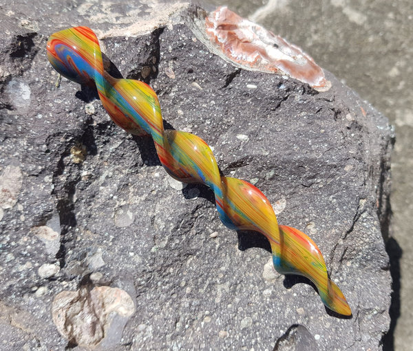 Spiralstab "Rainbow Mist" 13,5cm